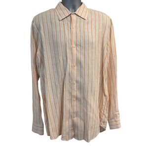 Banana republic, extra large, long sleeve stripe men’s shirt